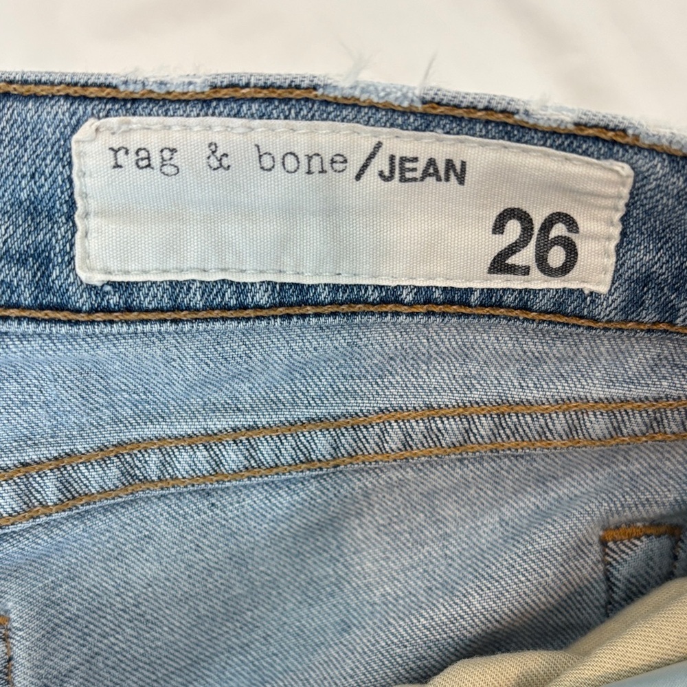 Rag & Bone Light Blue Denim Jeans - Picture 2 of 3
